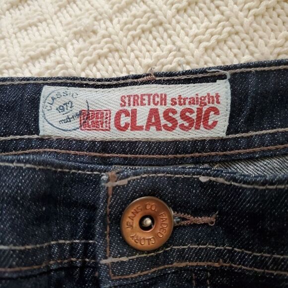 Faded Glory Mid Rise Straight Classic Jeans 34x35 - Picture 10 of 12
